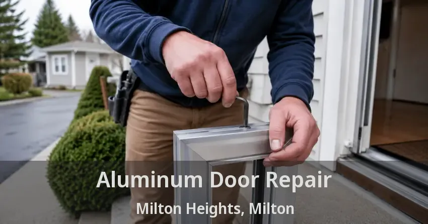 Aluminum Door Repair Milton Heights, Milton - ON
