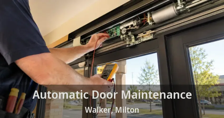 Automatic Door Maintenance Walker, Milton - ON
