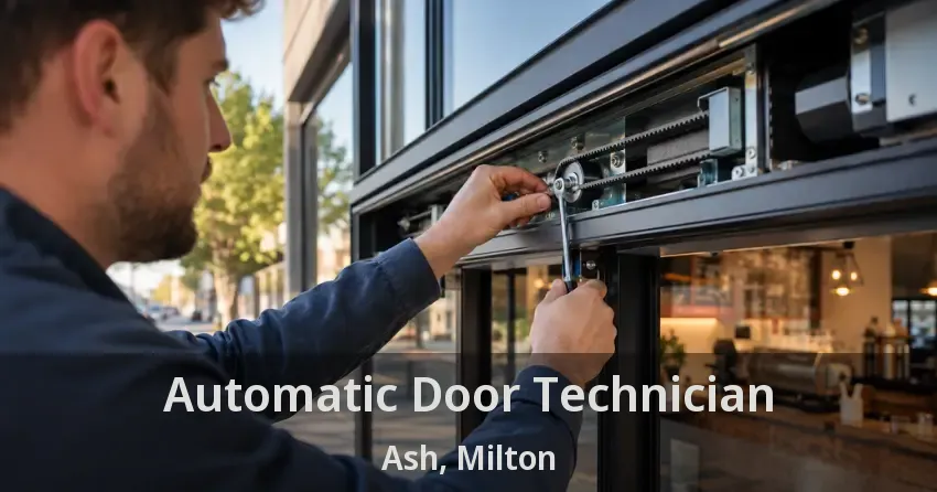 Automatic Door Technician Ash, Milton - ON