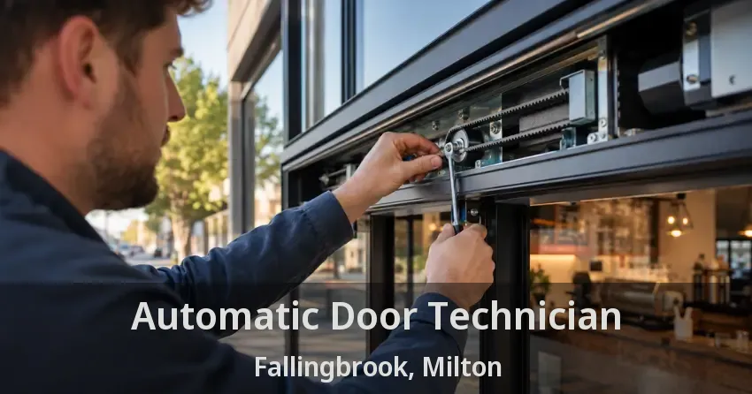 Automatic Door Technician Fallingbrook, Milton - ON