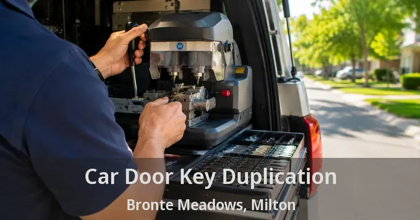 Car Door Key Duplication Bronte Meadows, Milton - ON