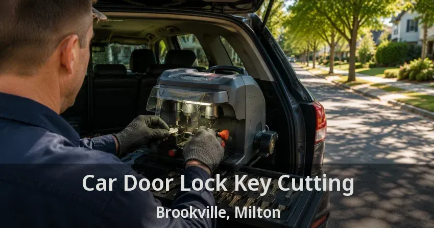 Car Door Lock Key Cutting Brookville, Milton - ON
