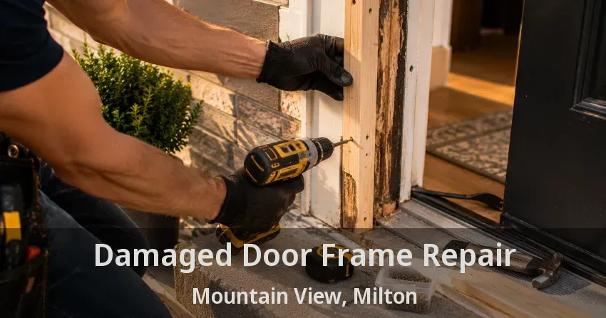 Damaged Door Frame Repair Mountain View, Milton - ON