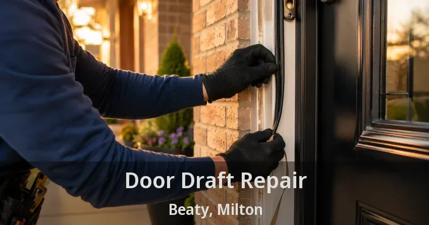 Door Draft Repair Beaty, Milton - ON