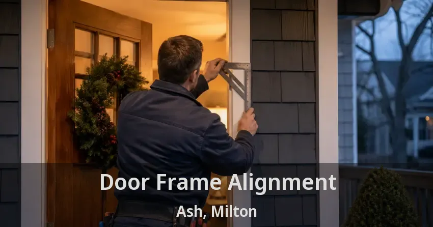 Door Frame Alignment Ash, Milton - ON
