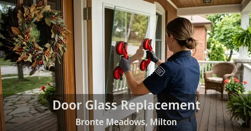 Door Glass Replacement Bronte Meadows, Milton - ON