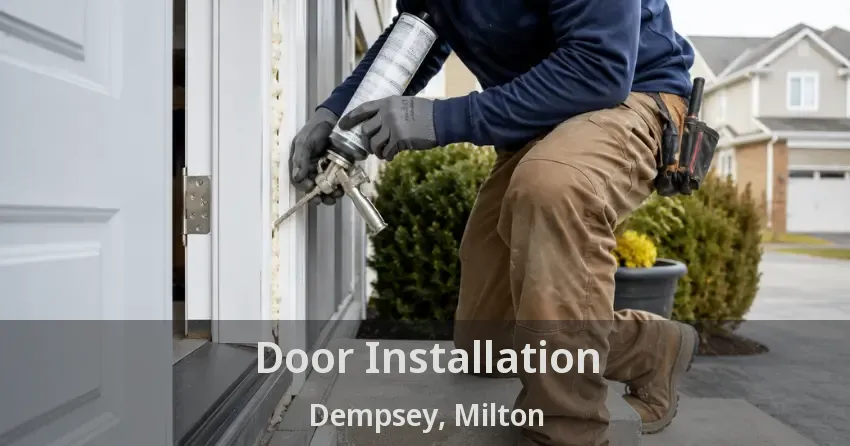 Door Installation Dempsey, Milton - ON