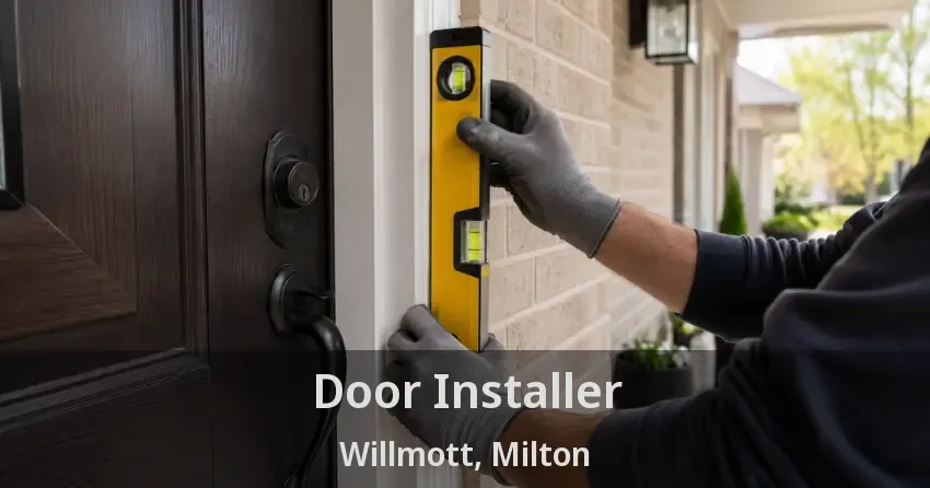 Door Installer Willmott, Milton - ON