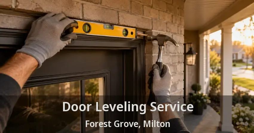 Door Leveling Service Forest Grove, Milton - ON