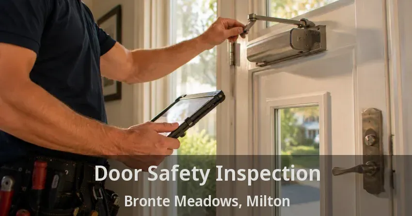 Door Safety Inspection Bronte Meadows, Milton - ON