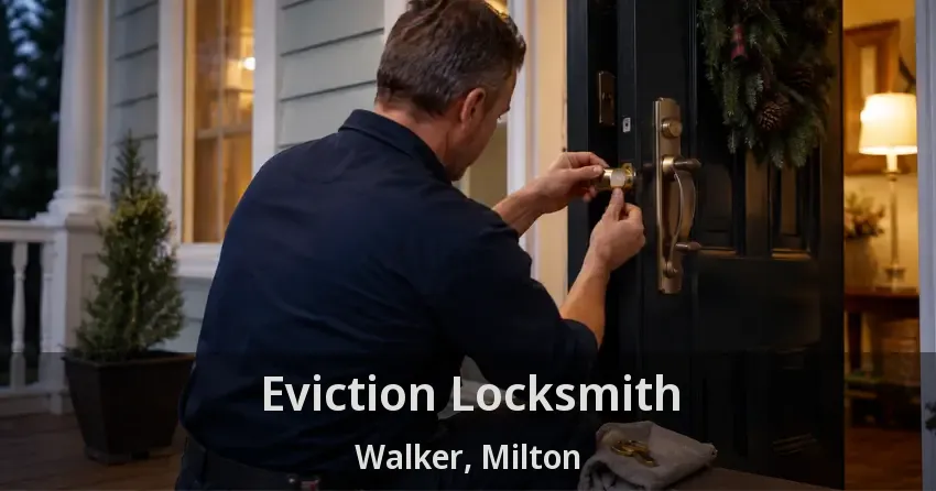 Eviction Locksmith Walker, Milton - ON
