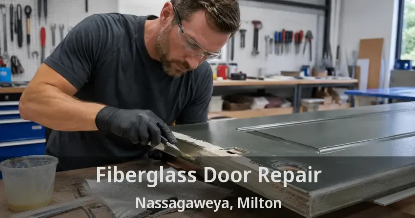 Fiberglass Door Repair Nassagaweya, Milton - ON