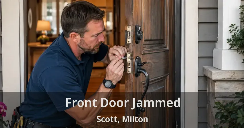 Front Door Jammed Scott, Milton - ON