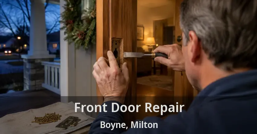 Front Door Repair Boyne, Milton - ON