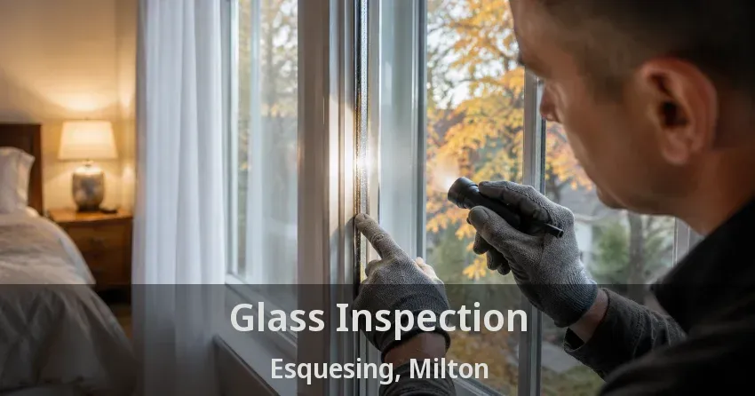Glass Inspection Esquesing, Milton - ON