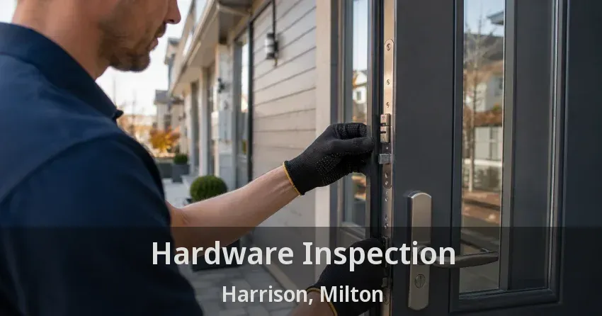 Hardware Inspection Harrison, Milton - ON