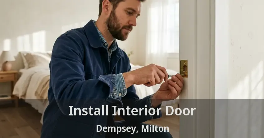 Install Interior Door Dempsey, Milton - ON