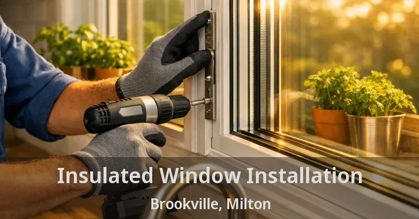 Insulated Window Installation Brookville, Milton - ON