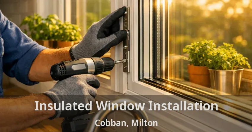 Insulated Window Installation Cobban, Milton - ON