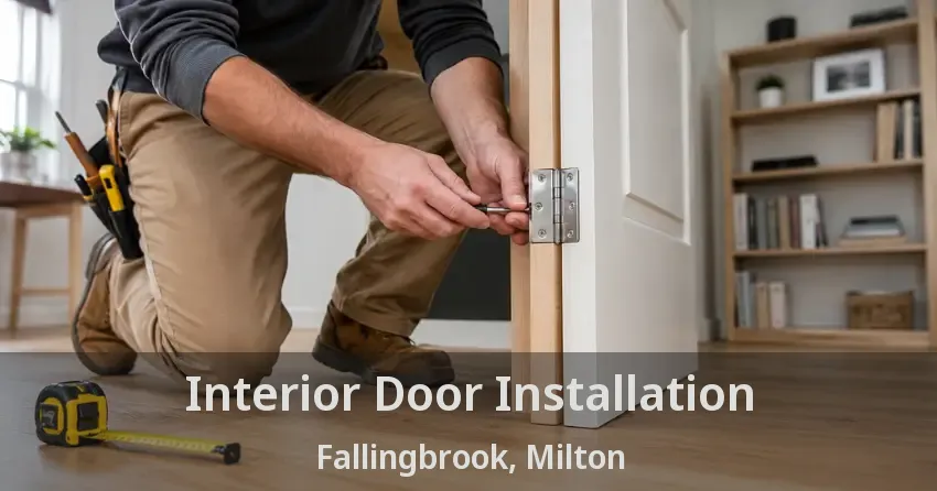 Interior Door Installation Fallingbrook, Milton - ON