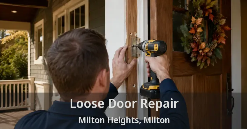 Loose Door Repair Milton Heights, Milton - ON