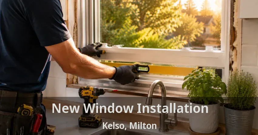 New Window Installation Kelso, Milton - ON
