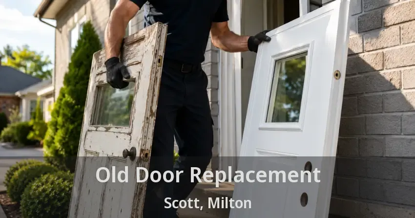Old Door Replacement Scott, Milton - ON