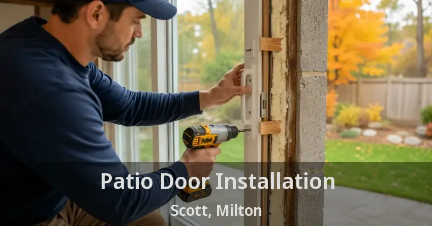 Patio Door Installation Scott, Milton - ON
