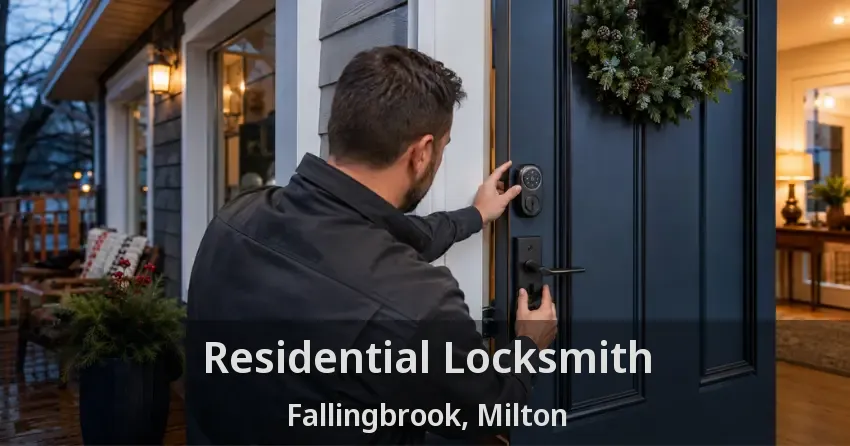 Residential Locksmith Fallingbrook, Milton - ON