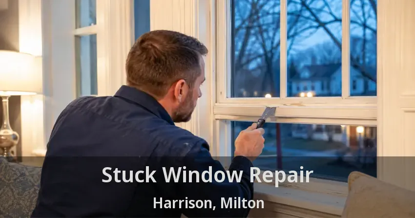 Stuck Window Repair Harrison, Milton - ON