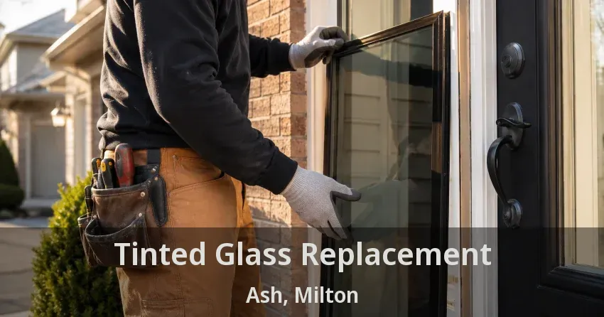 Tinted Glass Replacement Ash, Milton - ON