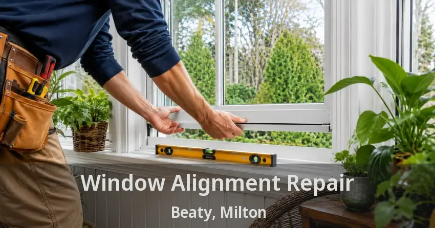 Window Alignment Repair Beaty, Milton - ON